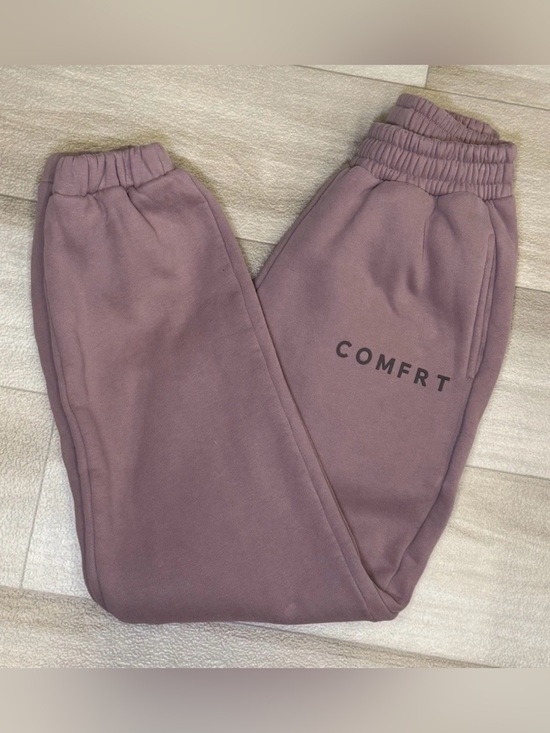 Comfrt Pants - Comfrt Minimalist Chunky Super Soft Mauve
Sweatpants Size XS